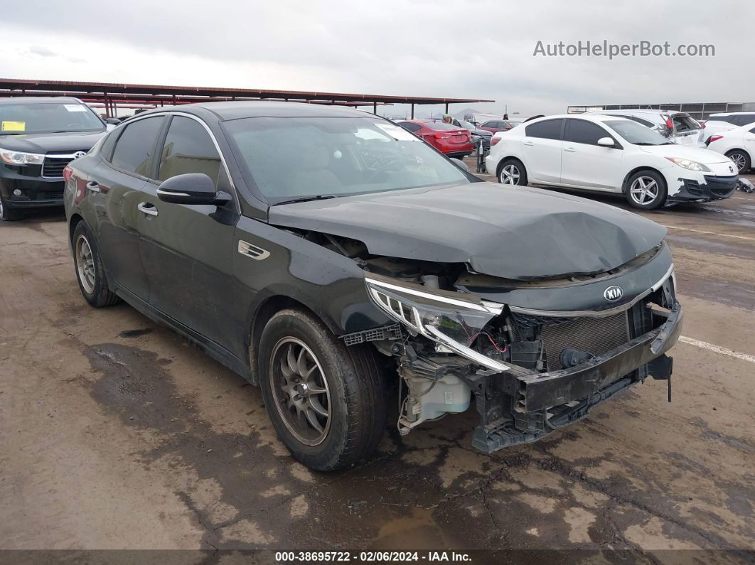 2018 Kia Optima Lx Black vin: 5XXGT4L30JG215218