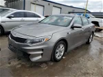 2018 Kia Optima Lx Gray vin: 5XXGT4L30JG218409