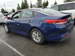 2018 Kia Optima Lx Blue vin: 5XXGT4L30JG228843