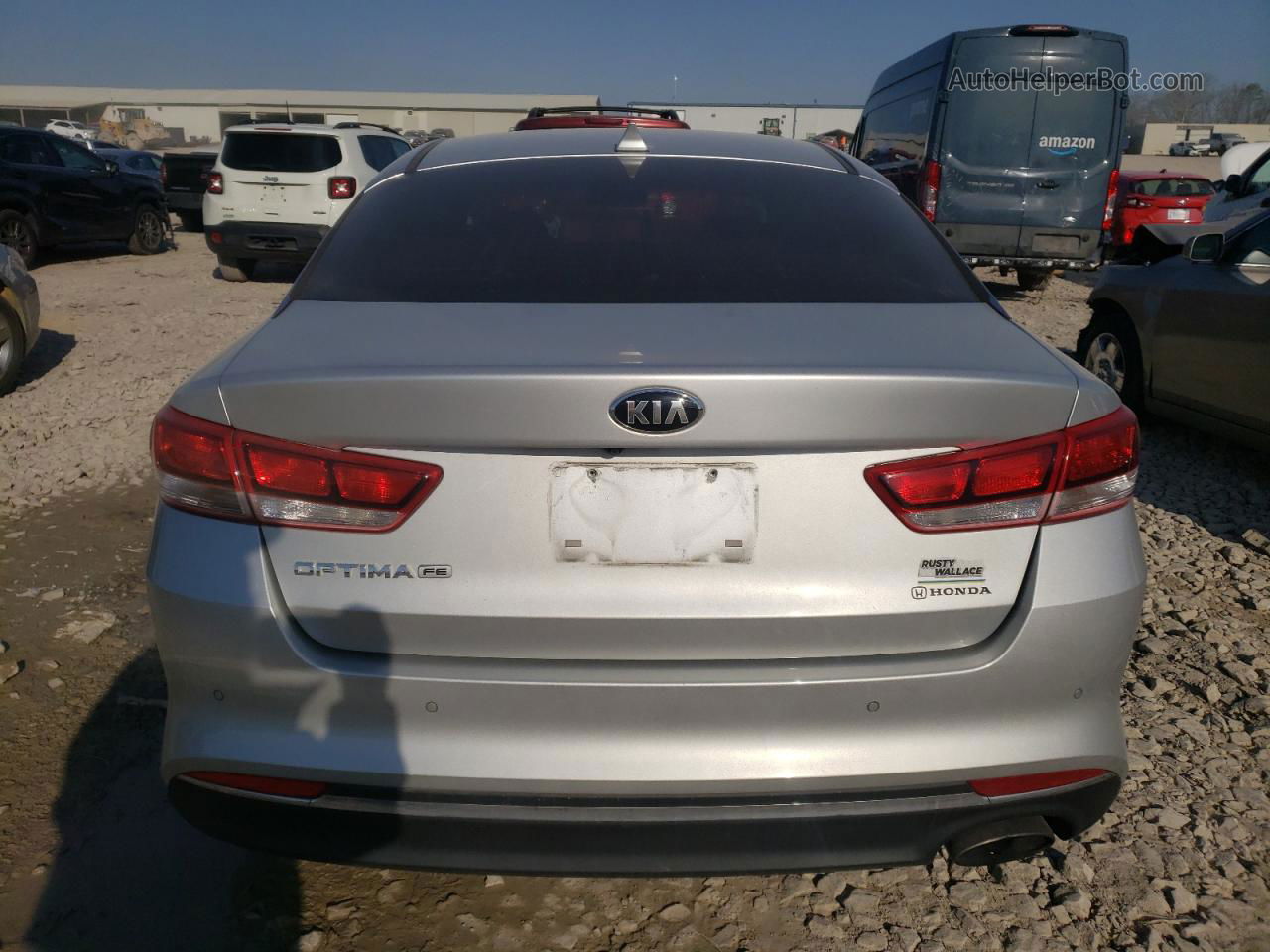 2018 Kia Optima Lx Silver vin: 5XXGT4L30JG235243