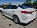 2018 Kia Optima Lx White vin: 5XXGT4L30JG271885