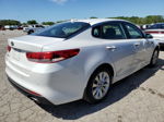 2018 Kia Optima Lx White vin: 5XXGT4L30JG271885