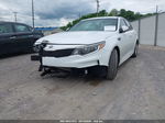 2016 Kia Optima Lx White vin: 5XXGT4L31GG027641