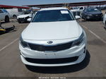 2016 Kia Optima Lx White vin: 5XXGT4L31GG067038