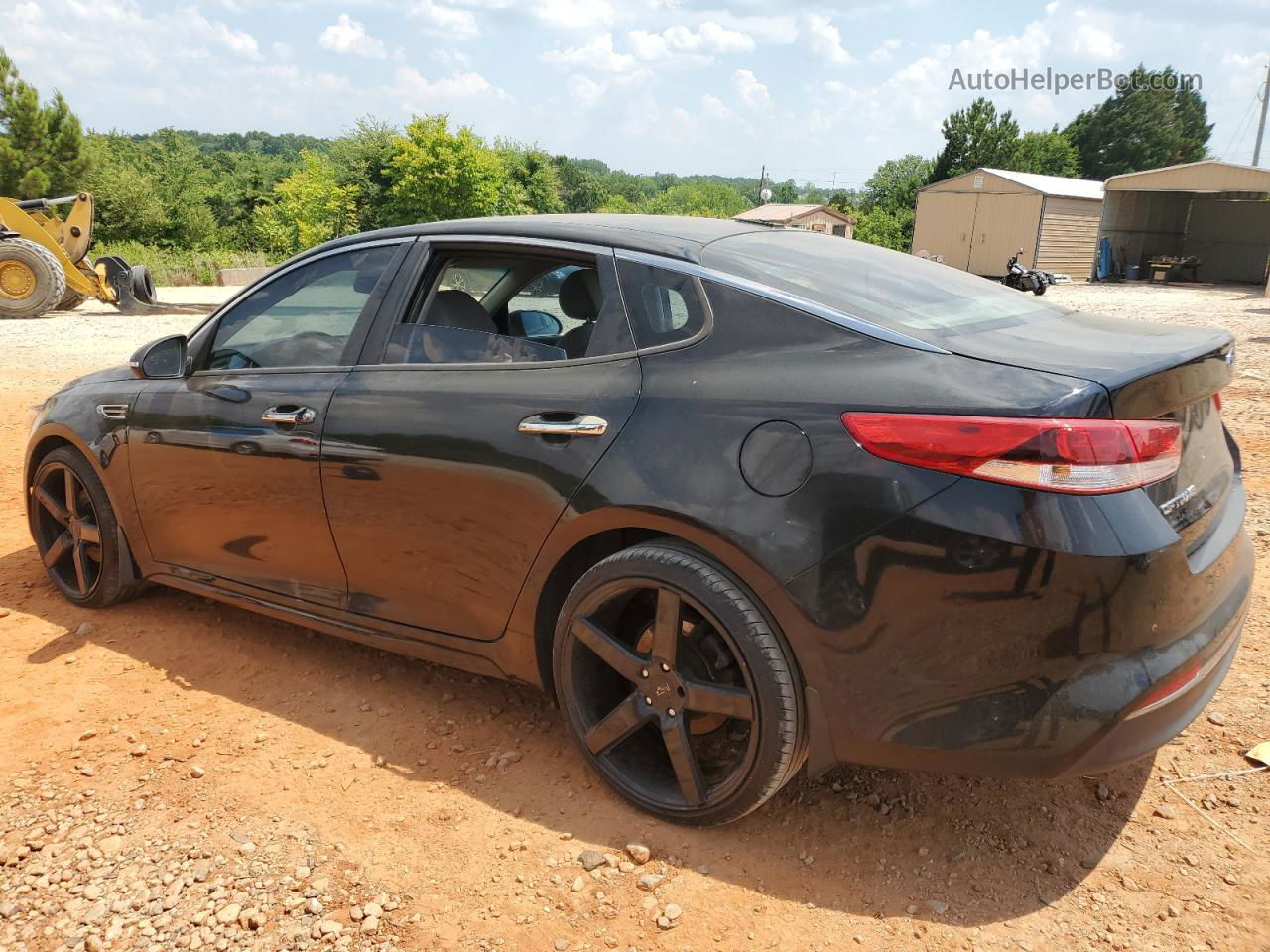 2016 Kia Optima Lx Black vin: 5XXGT4L31GG069243