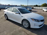 2016 Kia Optima Lx White vin: 5XXGT4L31GG069565