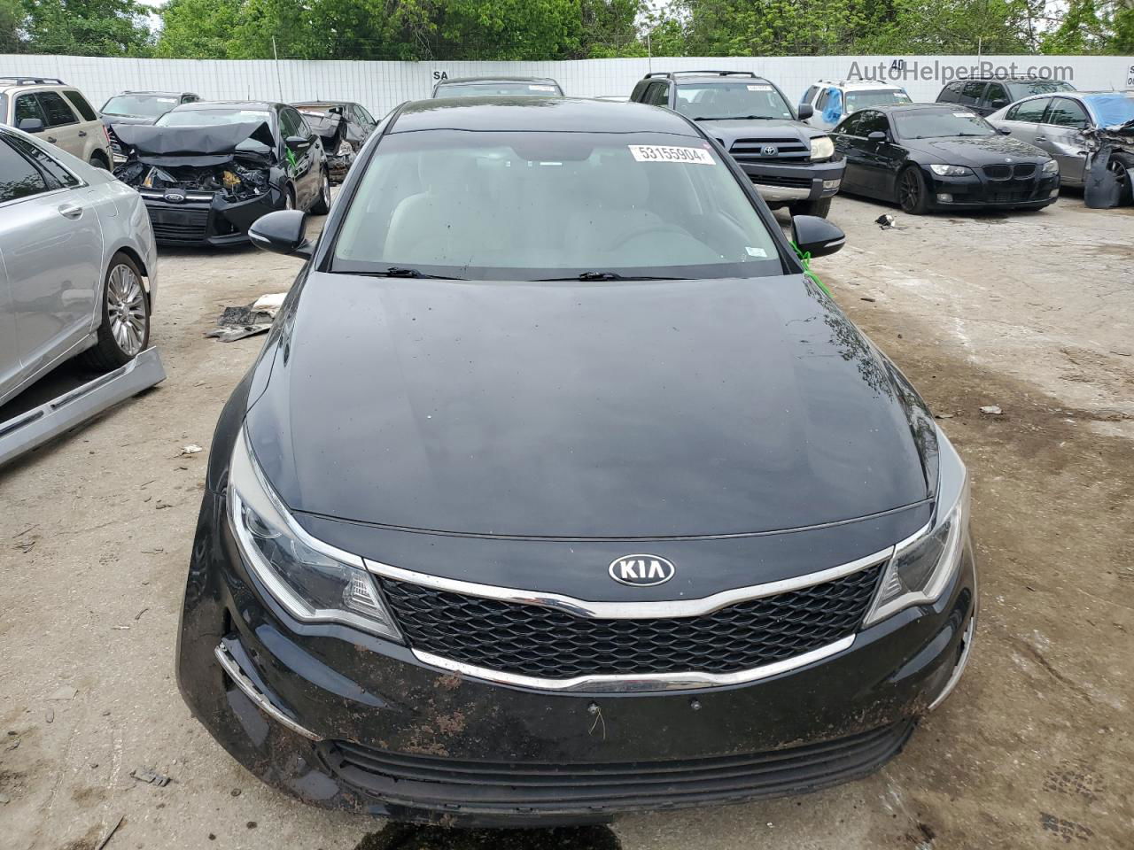 2016 Kia Optima Lx Black vin: 5XXGT4L31GG079030