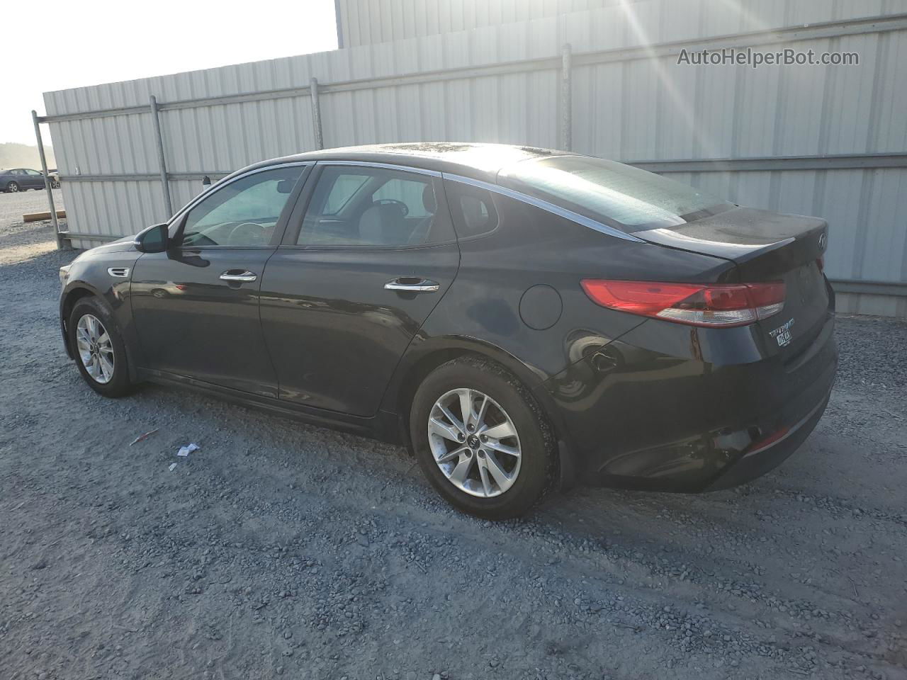 2016 Kia Optima Lx Черный vin: 5XXGT4L31GG108736