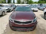 2016 Kia Optima Lx Maroon vin: 5XXGT4L31GG112947