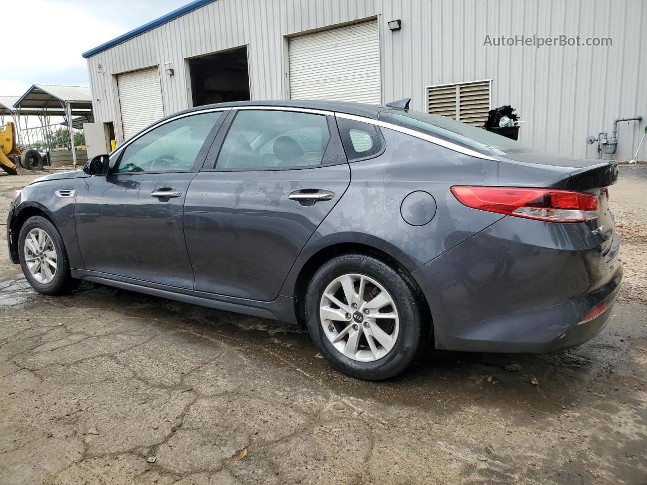 2017 Kia Optima Lx Gray vin: 5XXGT4L31HG130480