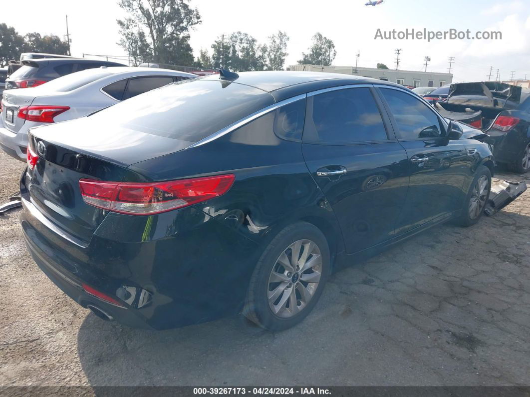 2017 Kia Optima Lx Black vin: 5XXGT4L31HG139924