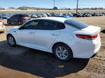 2017 Kia Optima Lx White vin: 5XXGT4L31HG140054