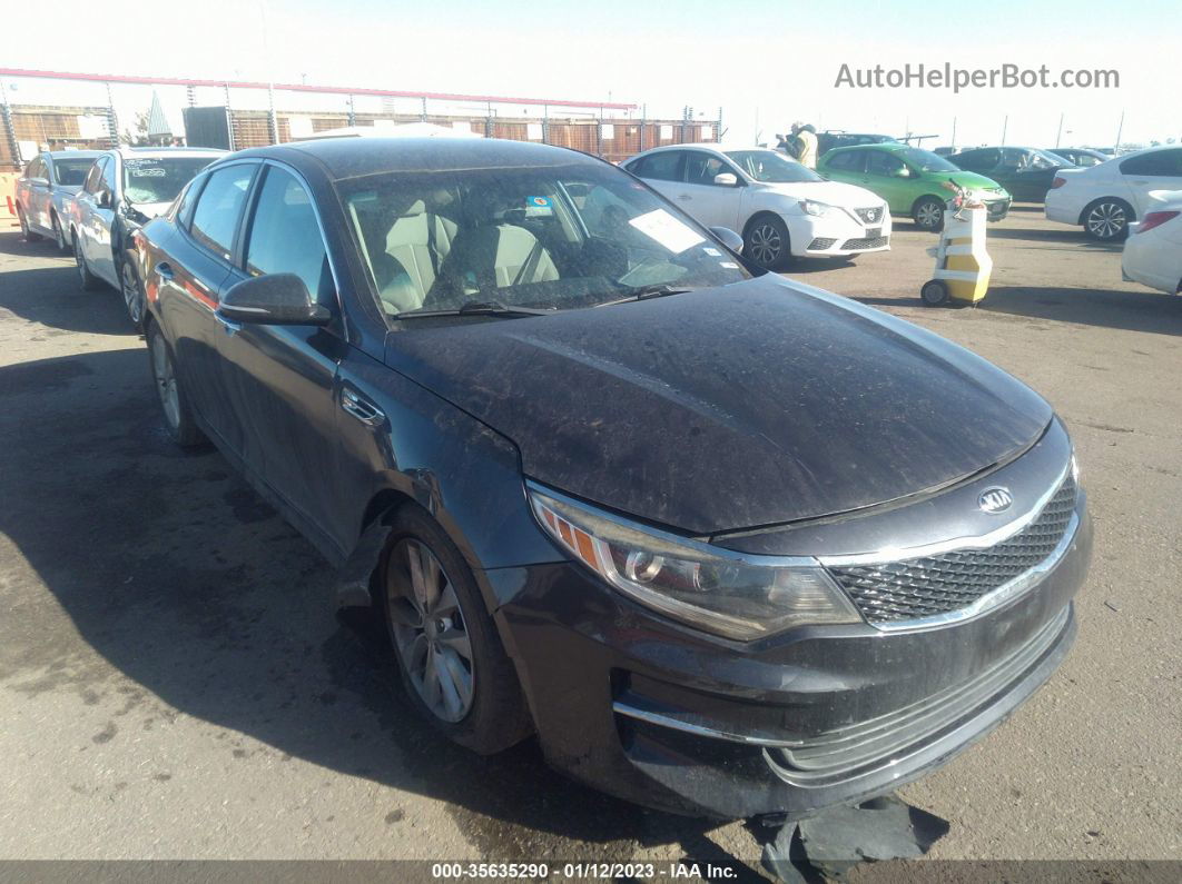 2017 Kia Optima Lx Gray vin: 5XXGT4L31HG148431