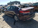 2017 Kia Optima Lx Maroon vin: 5XXGT4L31HG149725