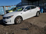 2017 Kia Optima Lx White vin: 5XXGT4L31HG154472