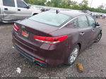 2017 Kia Optima Lx Maroon vin: 5XXGT4L31HG155251