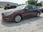 2017 Kia Optima Lx Бордовый vin: 5XXGT4L31HG162104