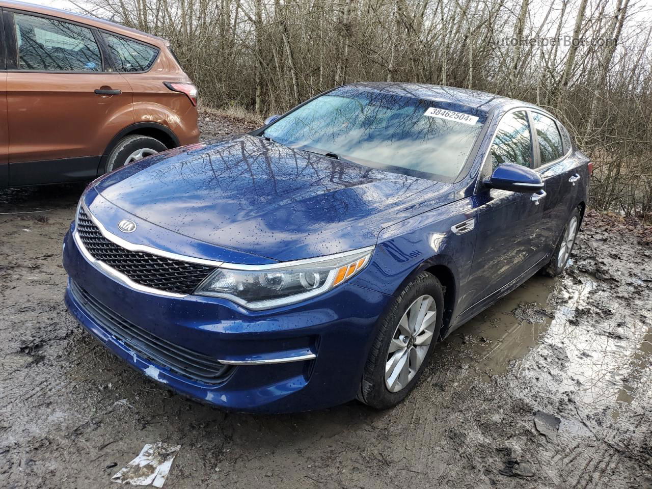 2017 Kia Optima Lx Blue vin: 5XXGT4L31HG165469