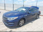 2017 Kia Optima Lx Синий vin: 5XXGT4L31HG170445