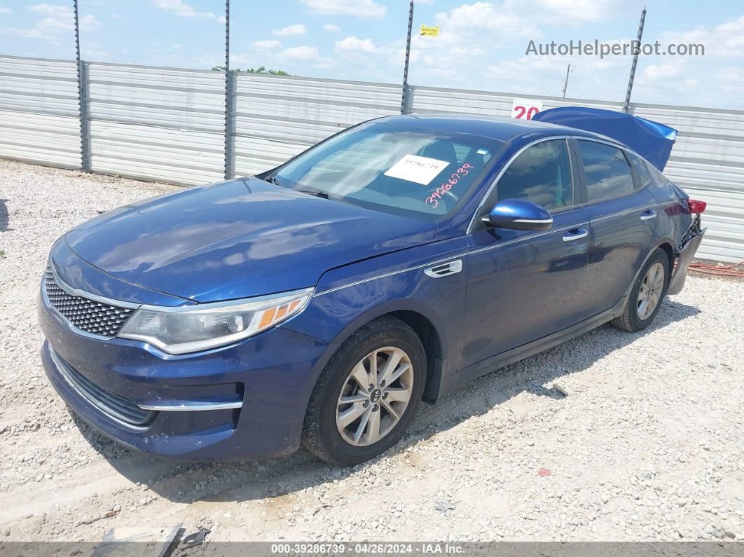 2017 Kia Optima Lx Blue vin: 5XXGT4L31HG170445