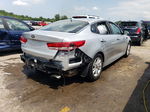 2018 Kia Optima Lx Silver vin: 5XXGT4L31JG186375