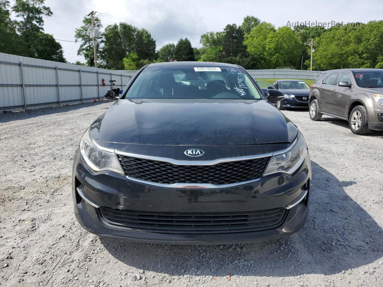 2018 Kia Optima Lx Black vin: 5XXGT4L31JG197473