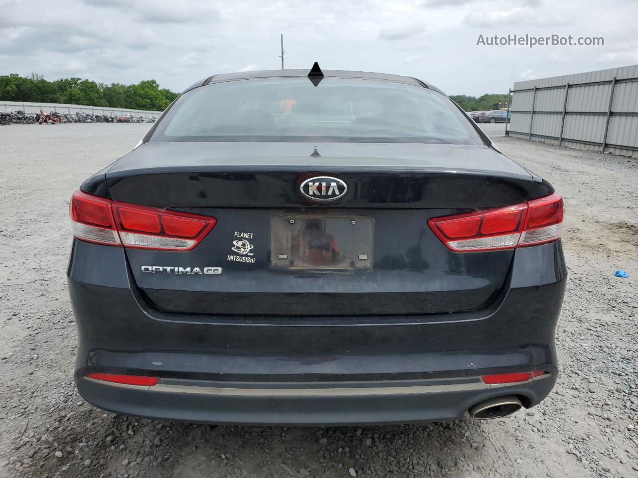 2018 Kia Optima Lx Black vin: 5XXGT4L31JG197473