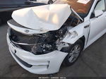 2018 Kia Optima Lx White vin: 5XXGT4L31JG197909