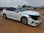 2018 Kia Optima Lx White vin: 5XXGT4L31JG198154