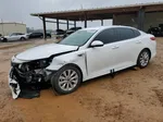 2018 Kia Optima Lx White vin: 5XXGT4L31JG198154