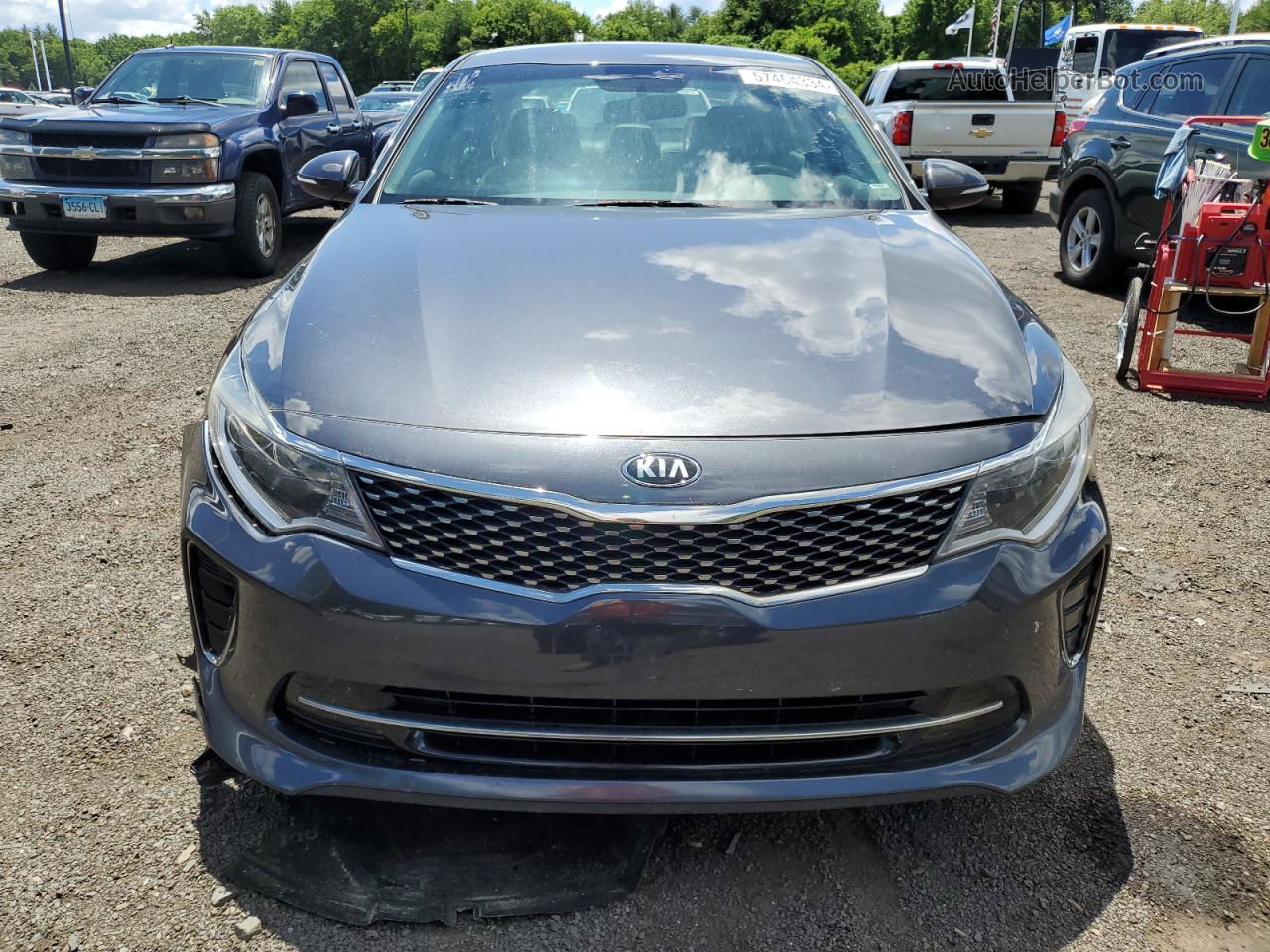 2018 Kia Optima Lx Gray vin: 5XXGT4L31JG199692