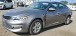 2018 Kia Optima Lx Gray vin: 5XXGT4L31JG215714