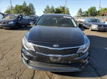 2018 Kia Optima Lx Black vin: 5XXGT4L31JG221657