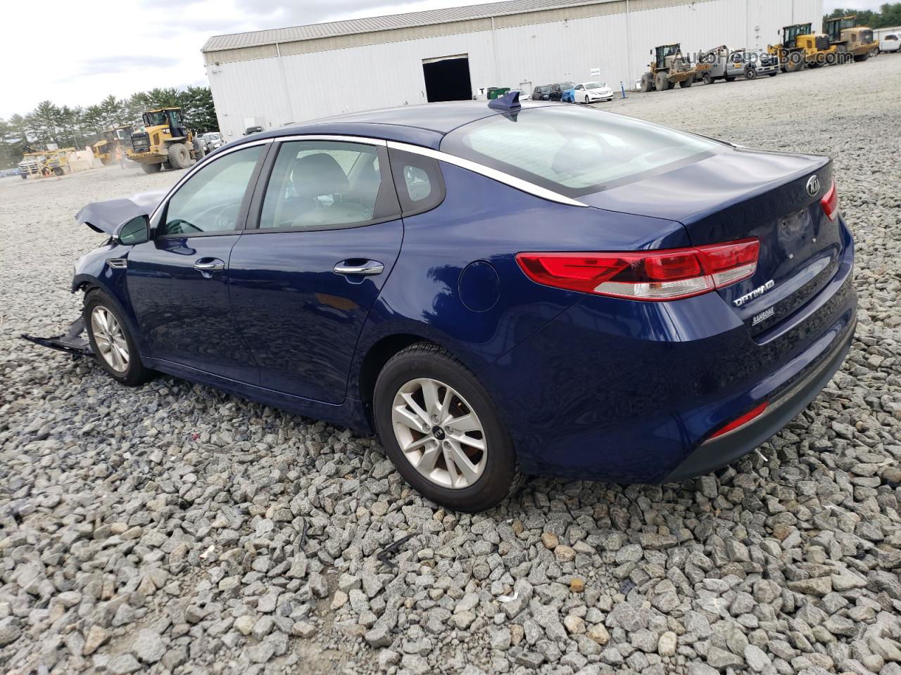 2018 Kia Optima Lx Blue vin: 5XXGT4L31JG231279