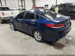 2018 Kia Optima Lx Синий vin: 5XXGT4L31JG234814