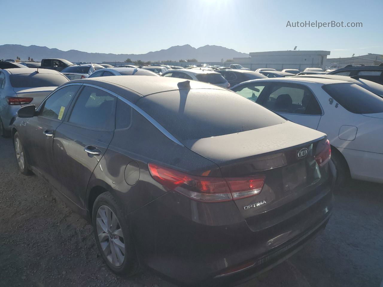 2018 Kia Optima Lx Maroon vin: 5XXGT4L31JG257509