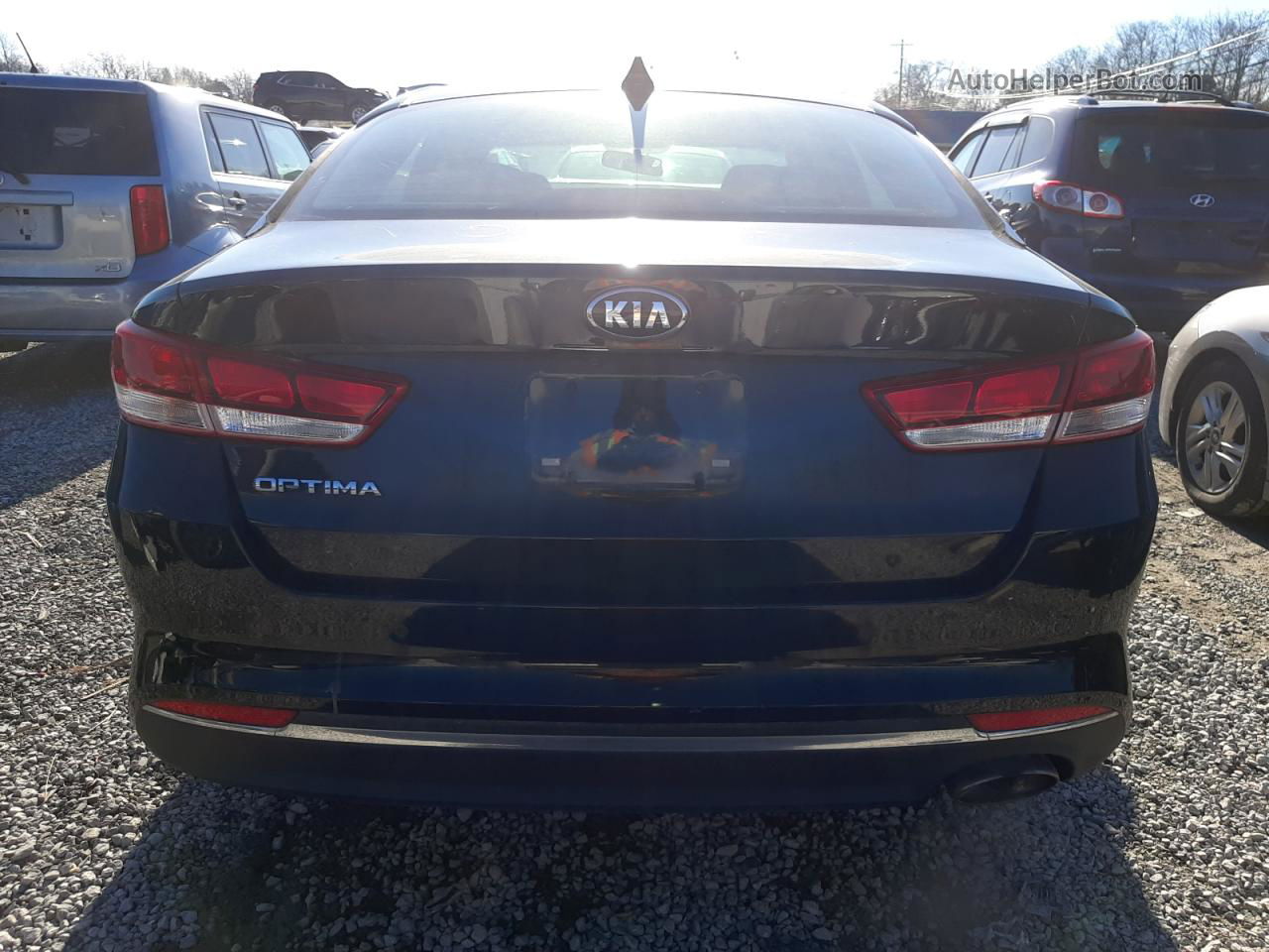 2018 Kia Optima Lx Black vin: 5XXGT4L31JG260877