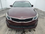 2018 Kia Optima Lx Burgundy vin: 5XXGT4L31JG263035