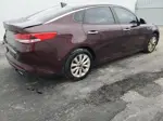 2018 Kia Optima Lx Burgundy vin: 5XXGT4L31JG263035