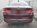 2018 Kia Optima Lx Burgundy vin: 5XXGT4L31JG263035