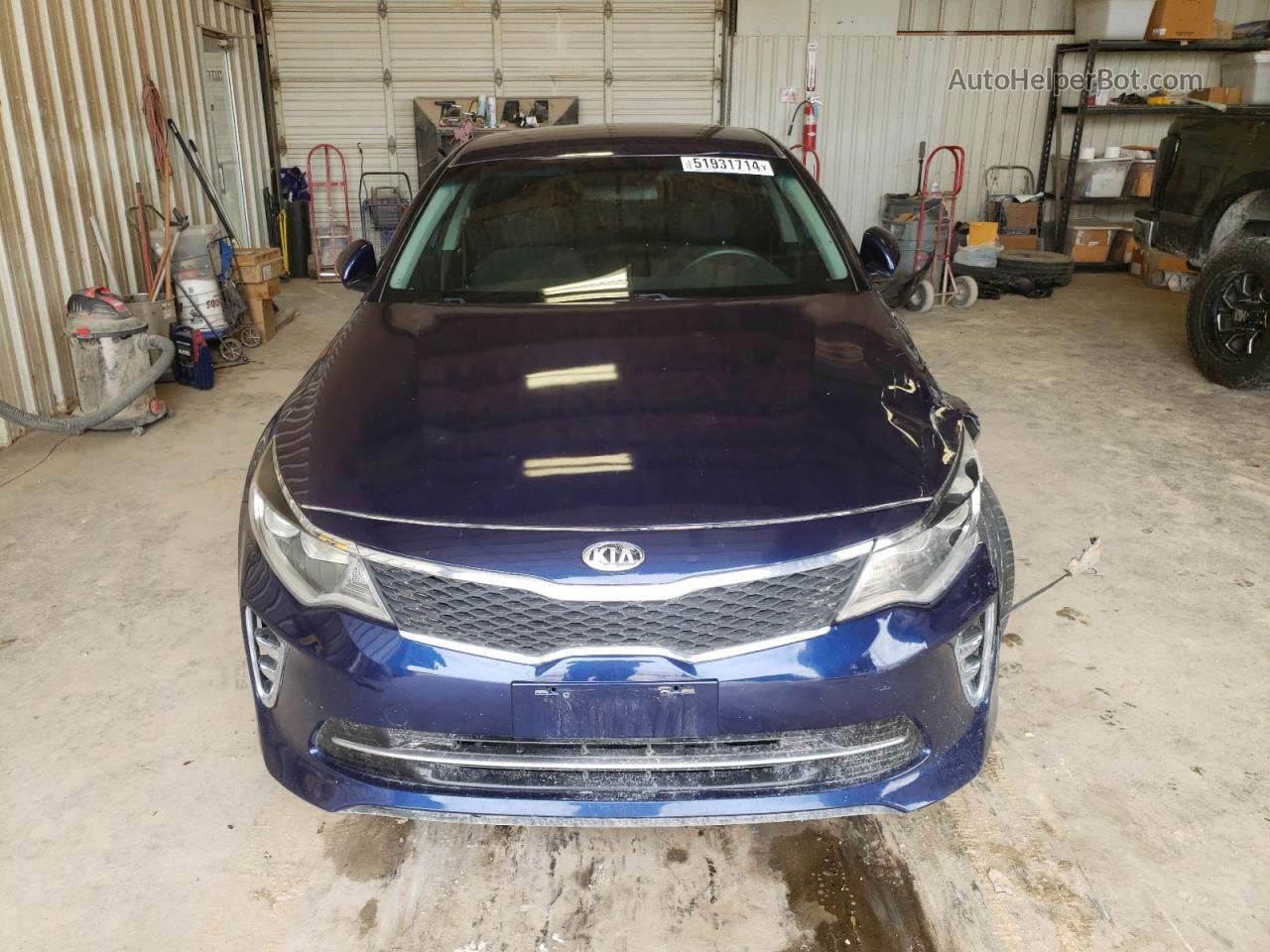 2018 Kia Optima Lx Blue vin: 5XXGT4L31JG270177