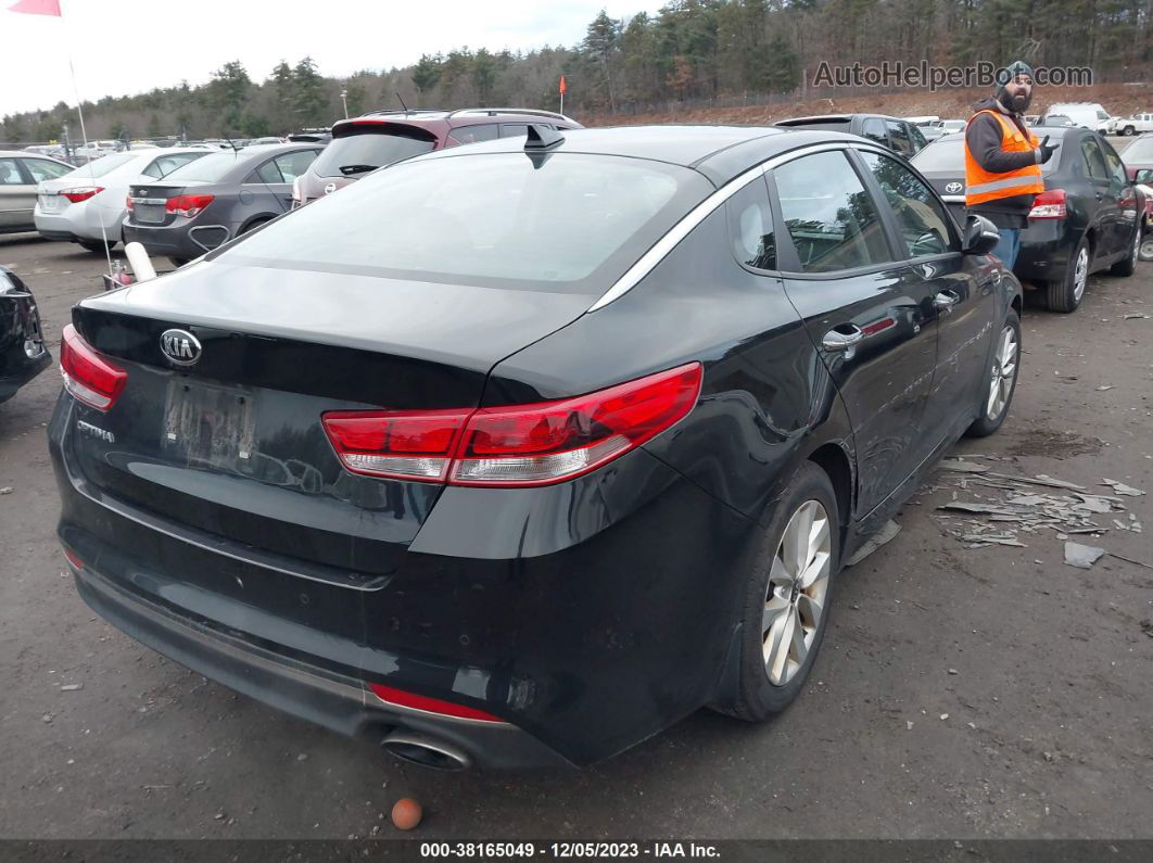 2018 Kia Optima Lx Black vin: 5XXGT4L31JG273113