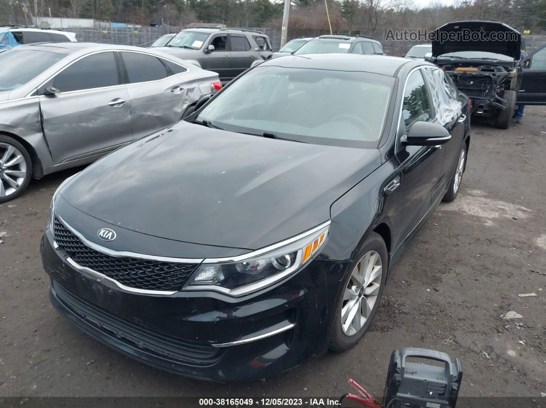 2018 Kia Optima Lx Черный vin: 5XXGT4L31JG273113