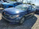 2016 Kia Optima Lx Синий vin: 5XXGT4L32GG074807