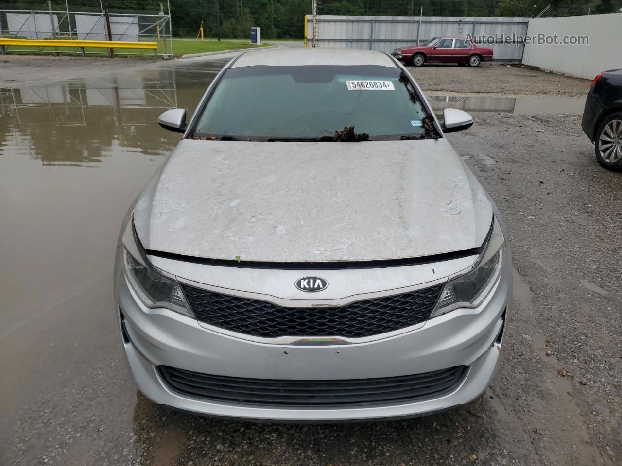 2016 Kia Optima Lx Silver vin: 5XXGT4L32GG076718