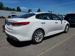 2016 Kia Optima Lx White vin: 5XXGT4L32GG082065