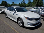 2016 Kia Optima Lx Белый vin: 5XXGT4L32GG082065