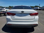 2016 Kia Optima Lx White vin: 5XXGT4L32GG082065