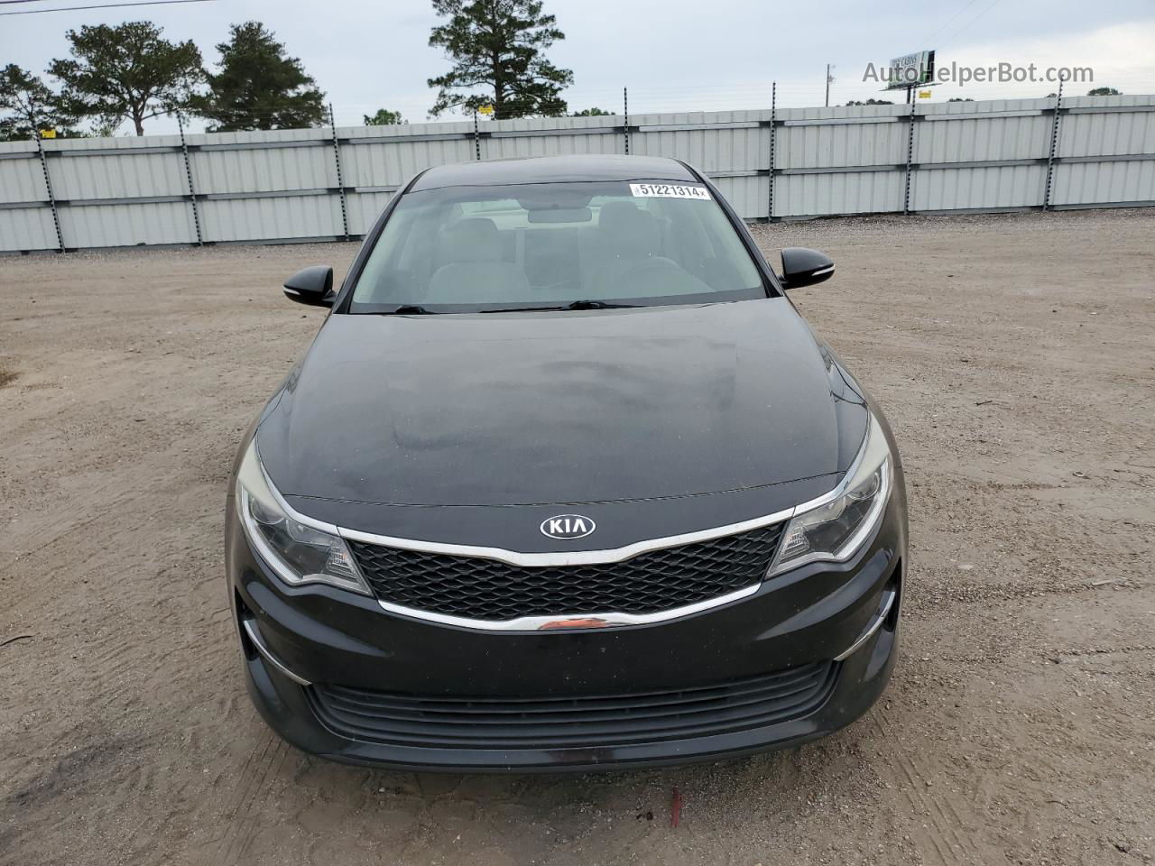 2016 Kia Optima Lx Black vin: 5XXGT4L32GG111709