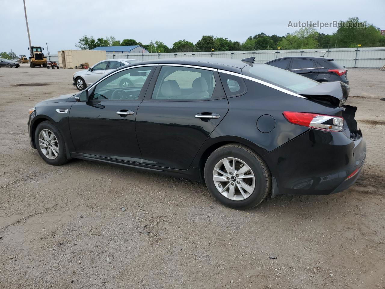 2016 Kia Optima Lx Black vin: 5XXGT4L32GG111709